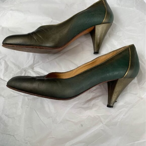 MANNEQUIN Dark Green Pump - Picture 2 of 5